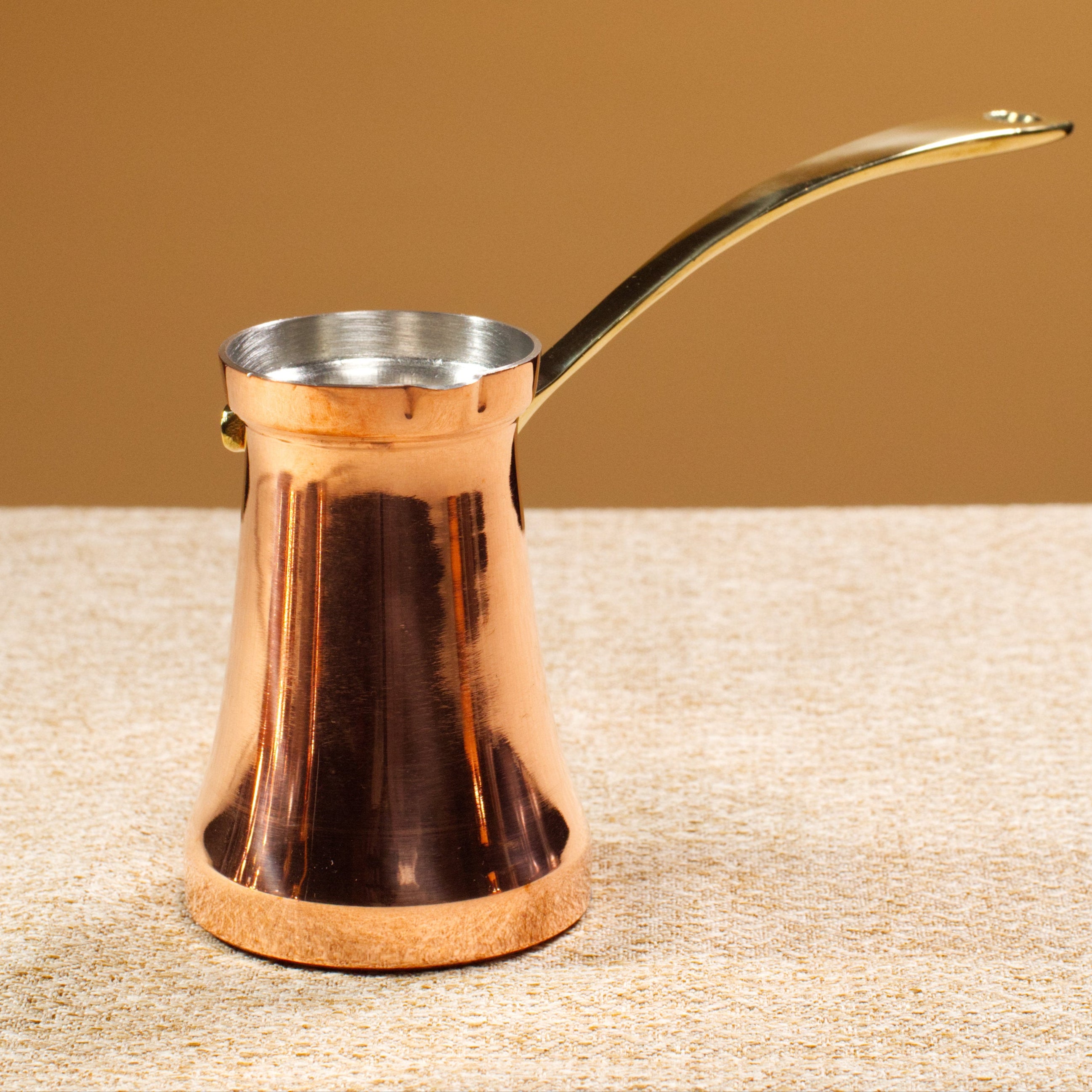 Copper Turkish coffee pot - up to 80 ml