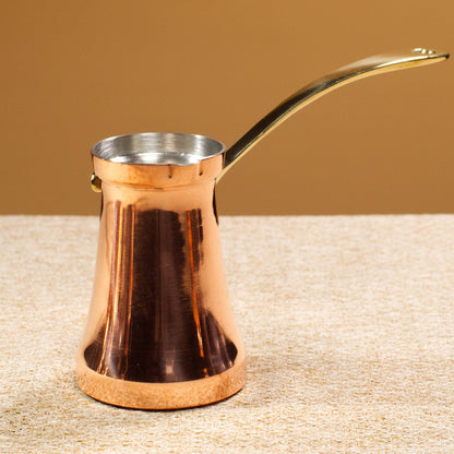 Turkish coffee pot 120 ml - Copper (for 1 cup) - classic