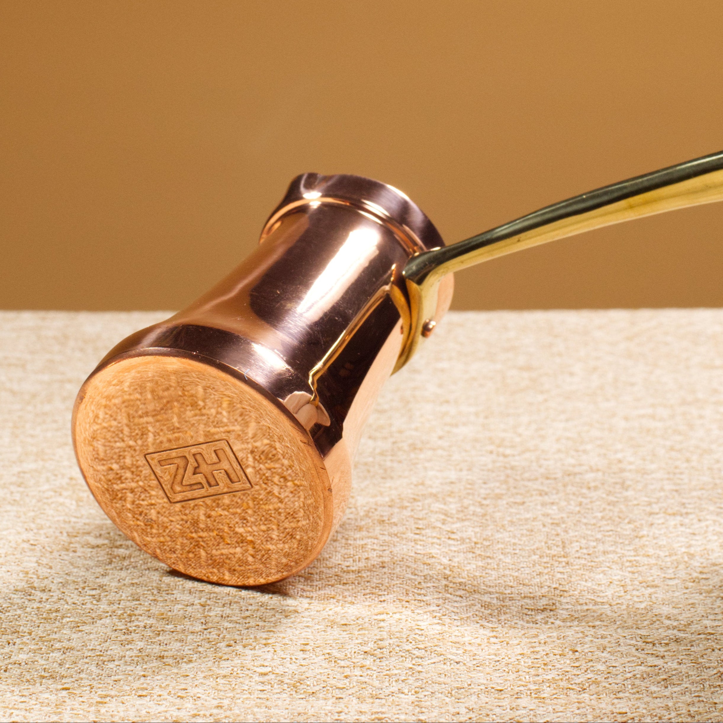 Copper Turkish coffee pot - up to 80 ml