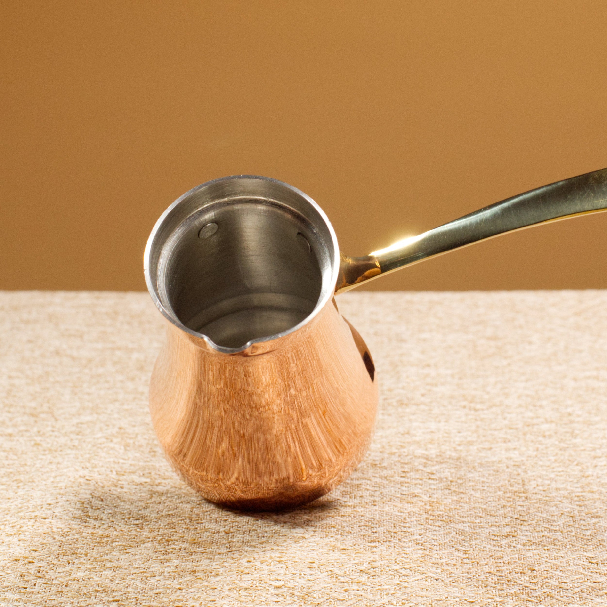 Copper Turkish coffee pot - up to 80 ml