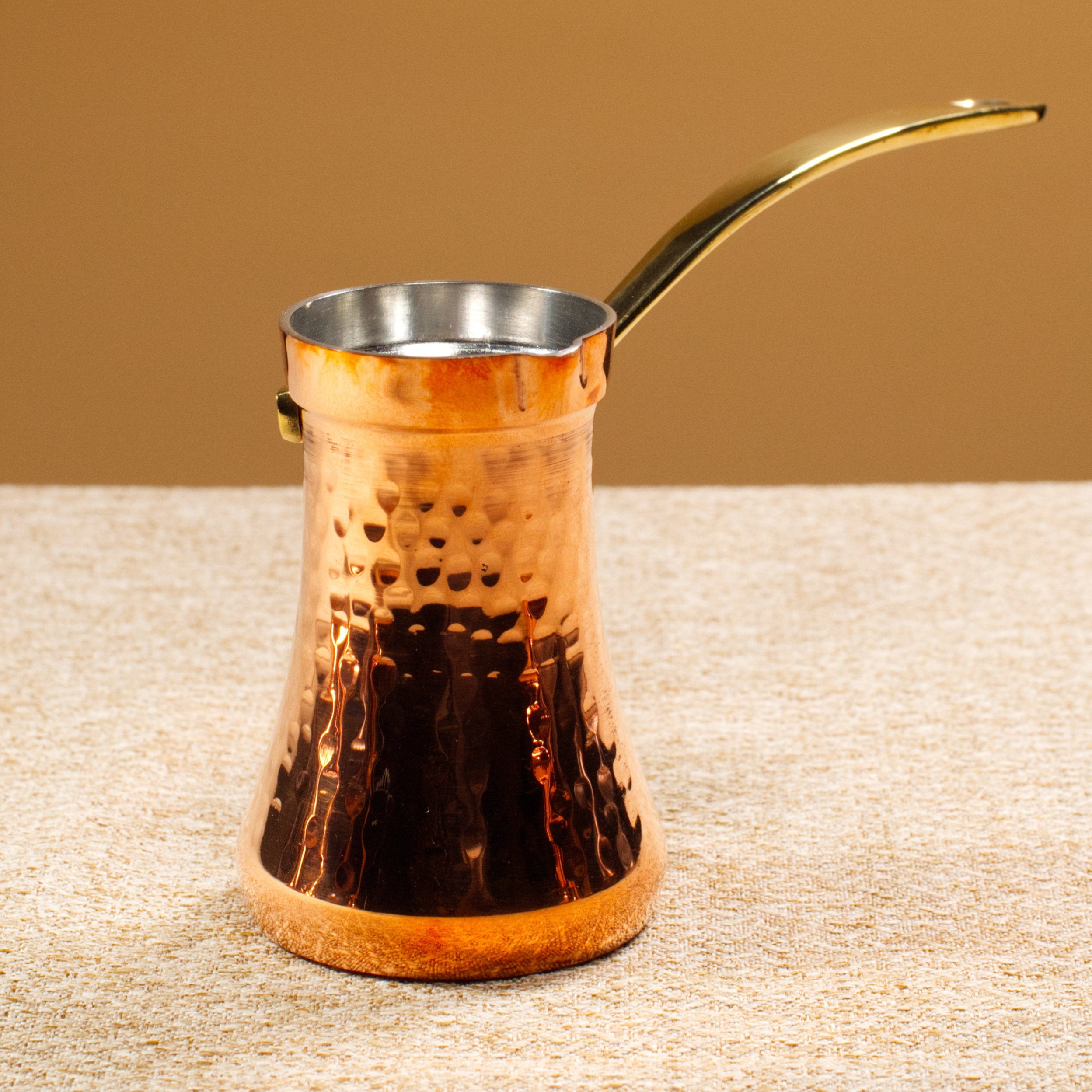 Copper Turkish coffee pot - up to 80 ml