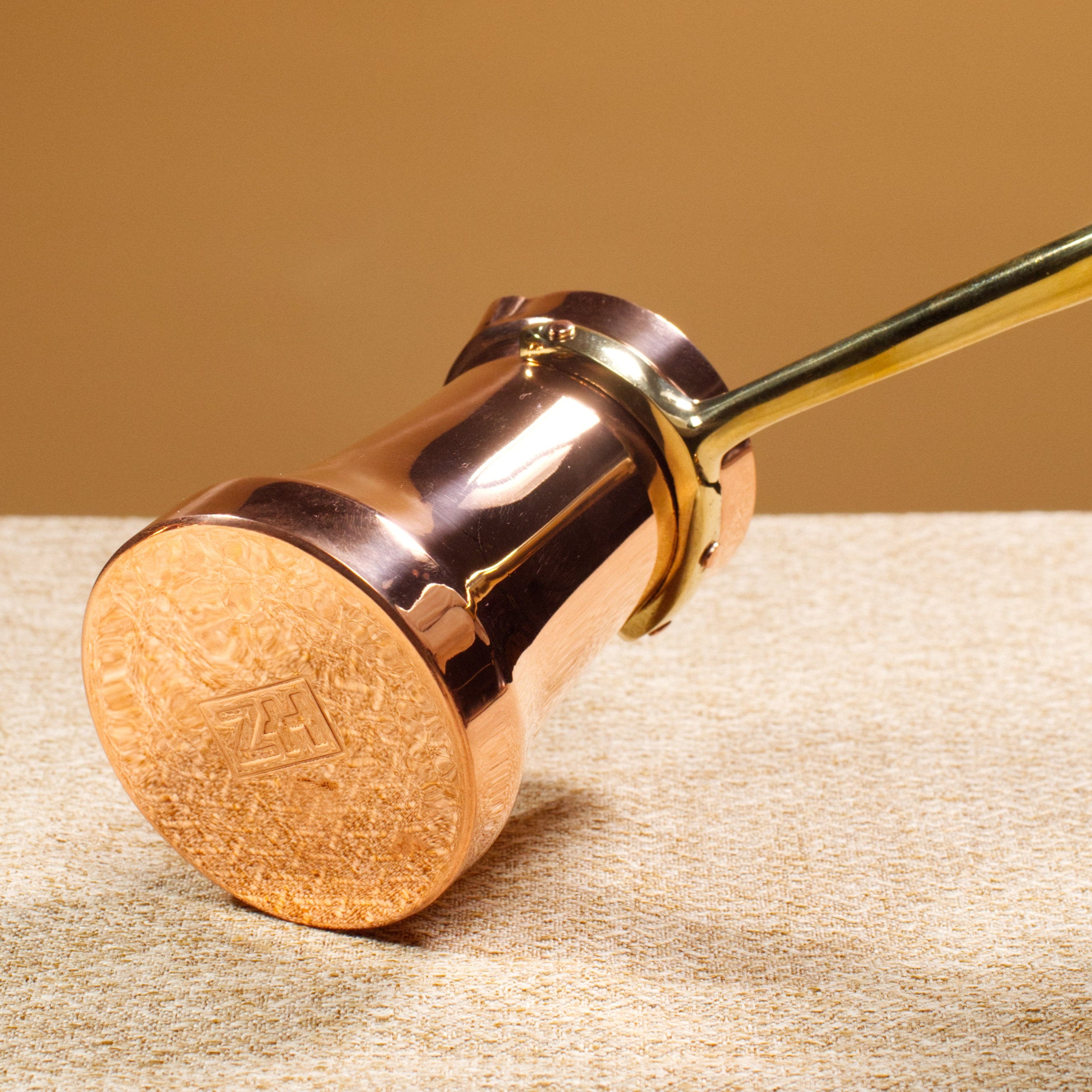 Copper Turkish coffee pot - up to 140 ml