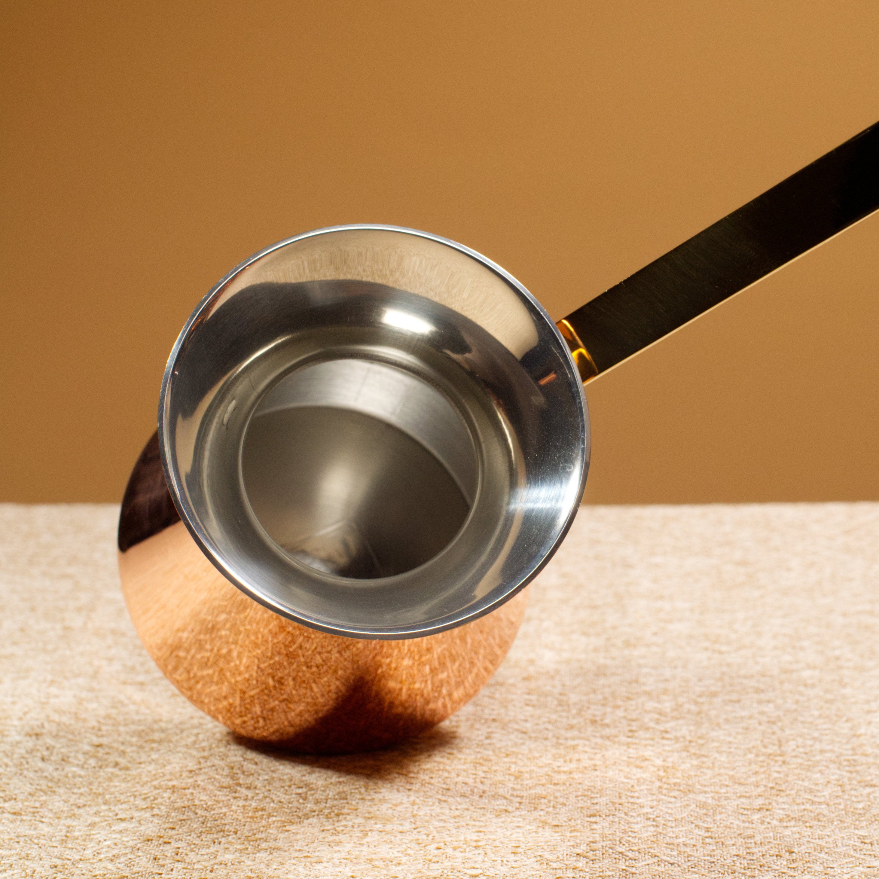 Copper Turkish coffee pot - up to 240 ml