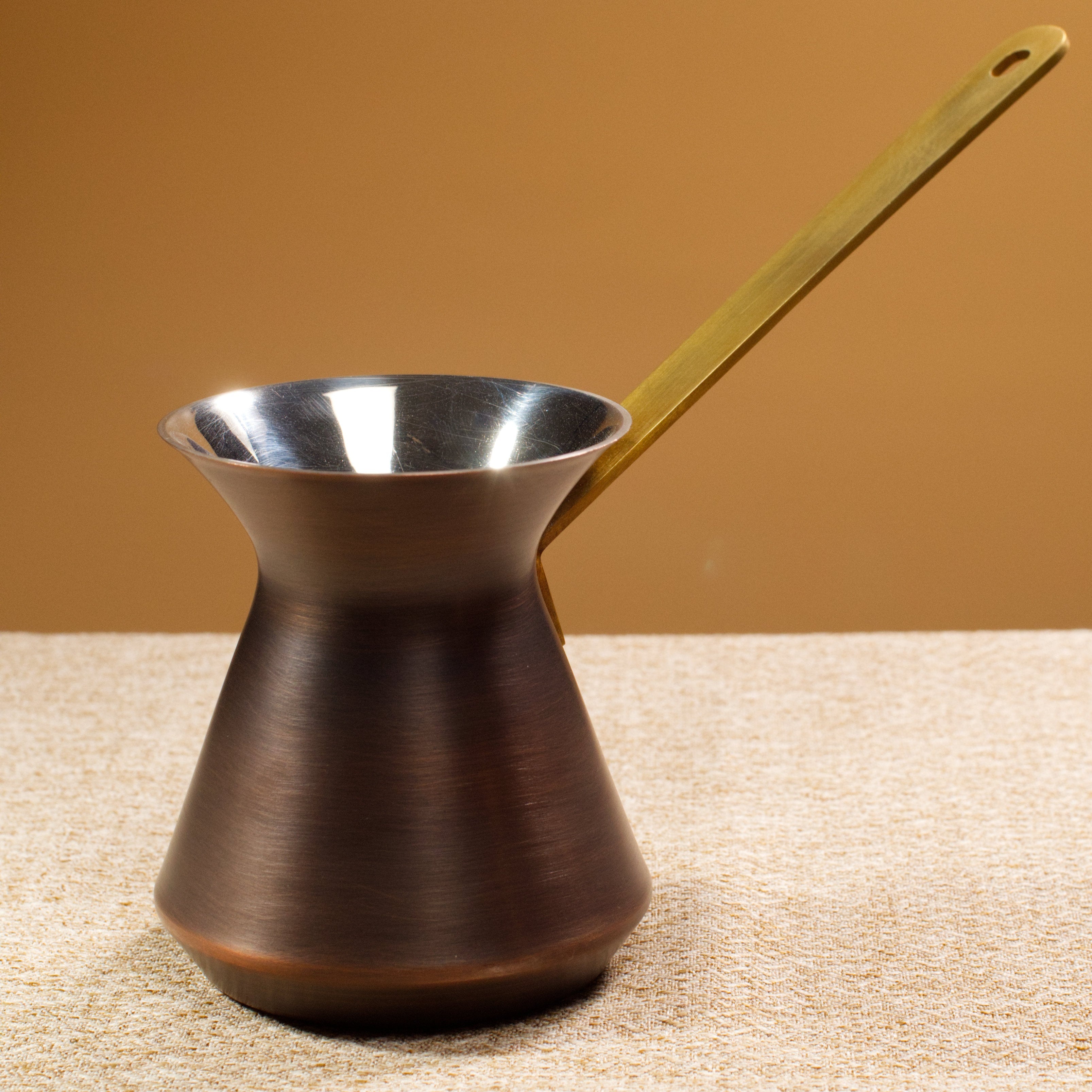 Copper Turkish coffee pot - up to 240 ml