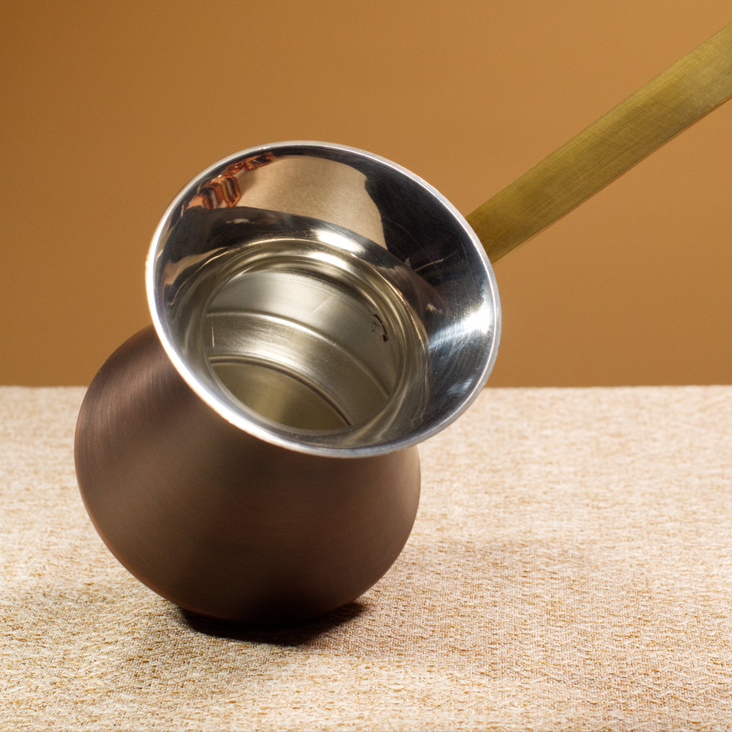 Copper Turkish coffee pot - up to 240 ml