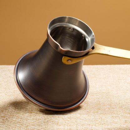 Turkish coffee pot 290 ml Induction - Copper (for 2-4 cups)