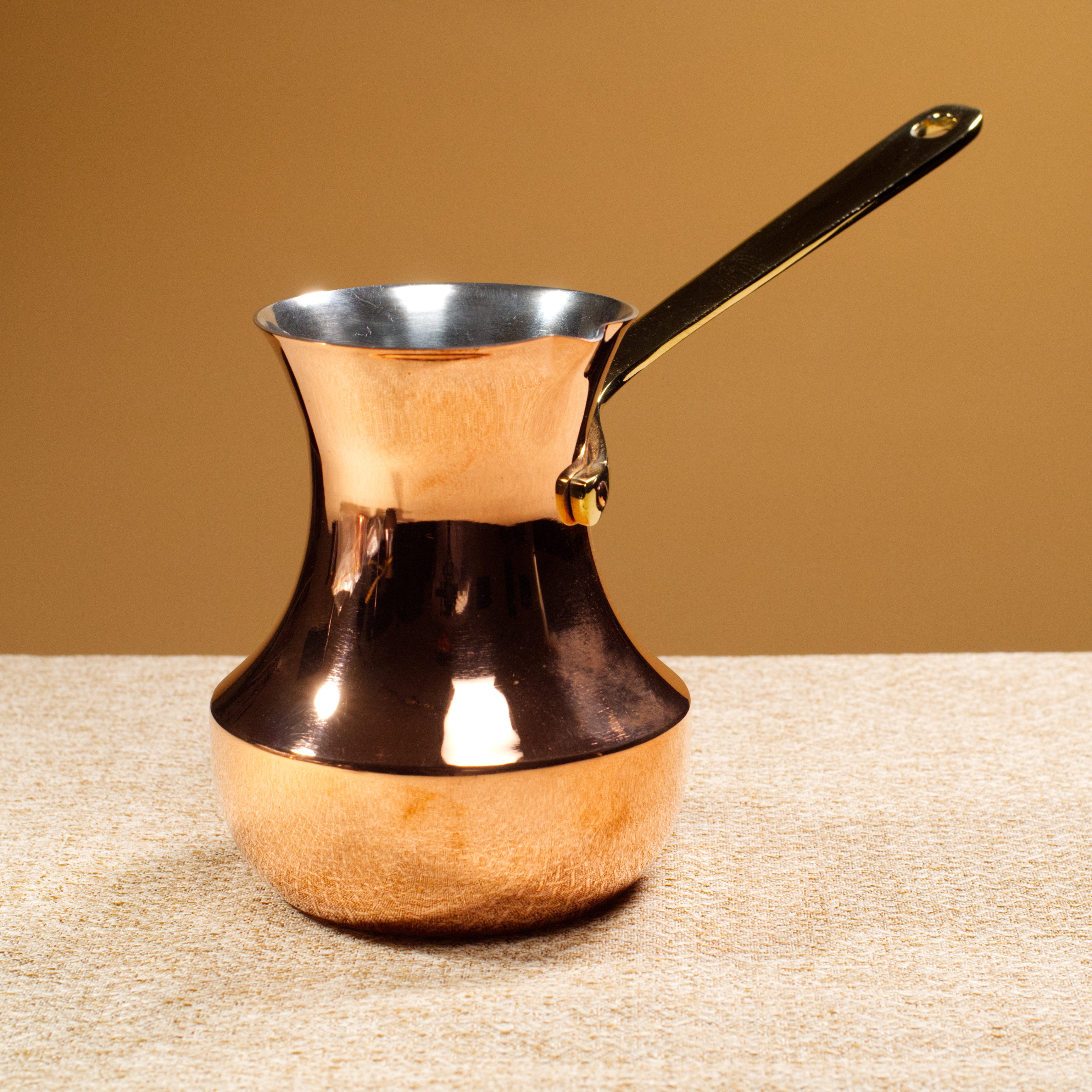 Copper Turkish coffee pot - up to 380 ml