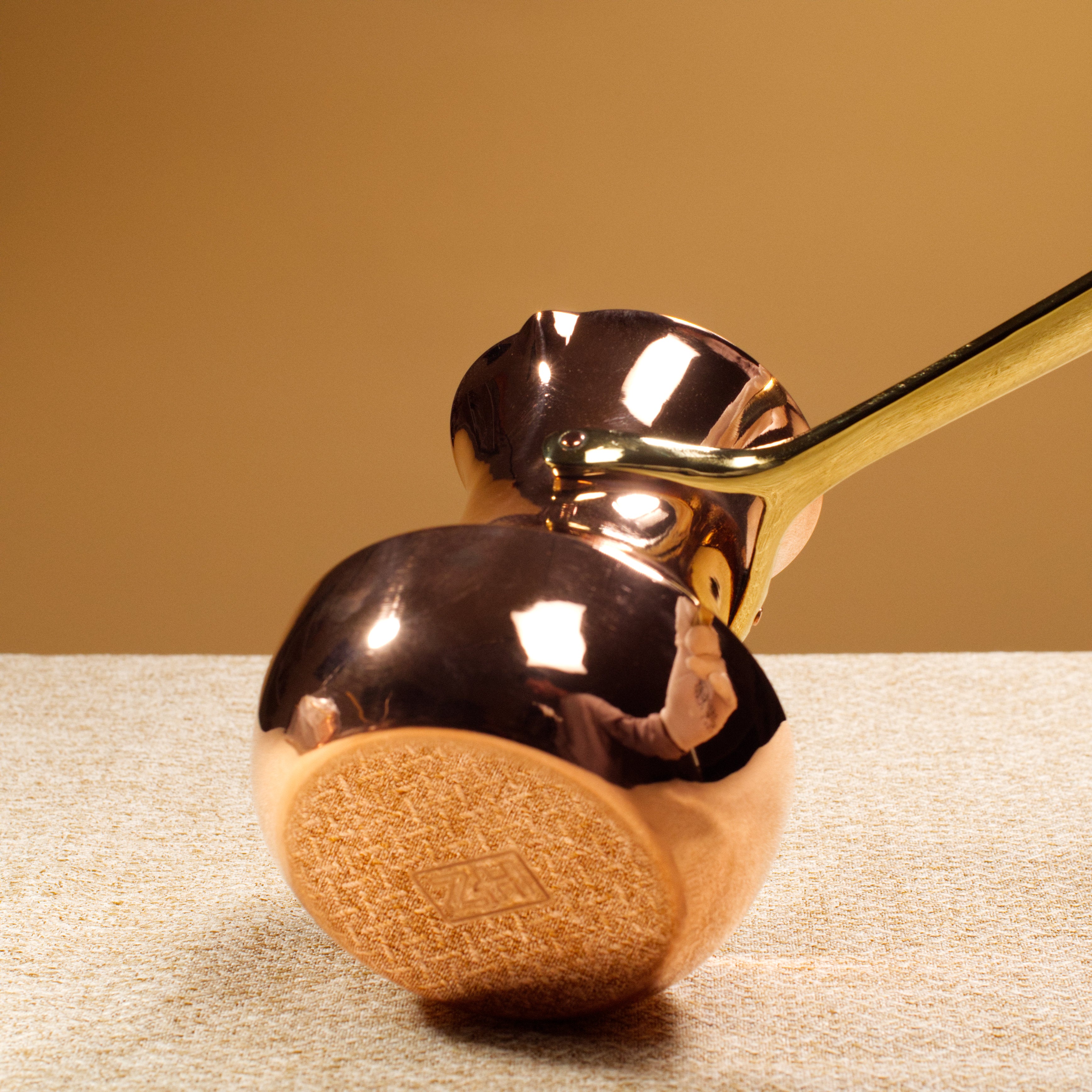 Copper Turkish coffee pot - up to 380 ml