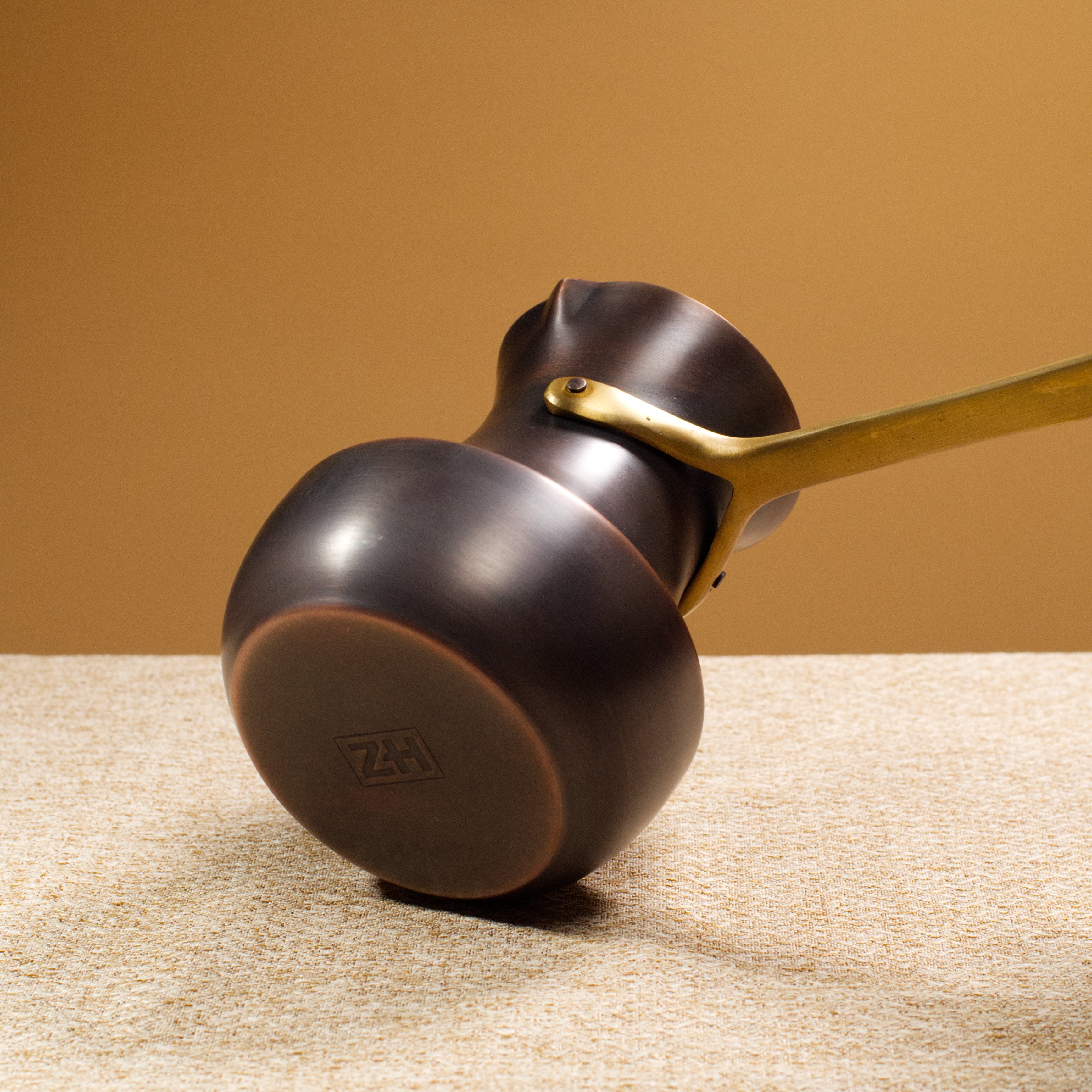 Copper Turkish coffee pot - up to 380 ml