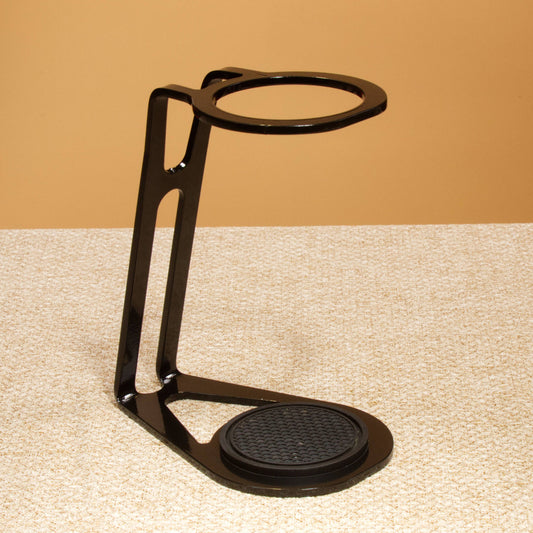 pour over coffee stand metal black