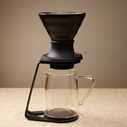 Pour Over Coffee Stand BOLD II Stainless Matte Black