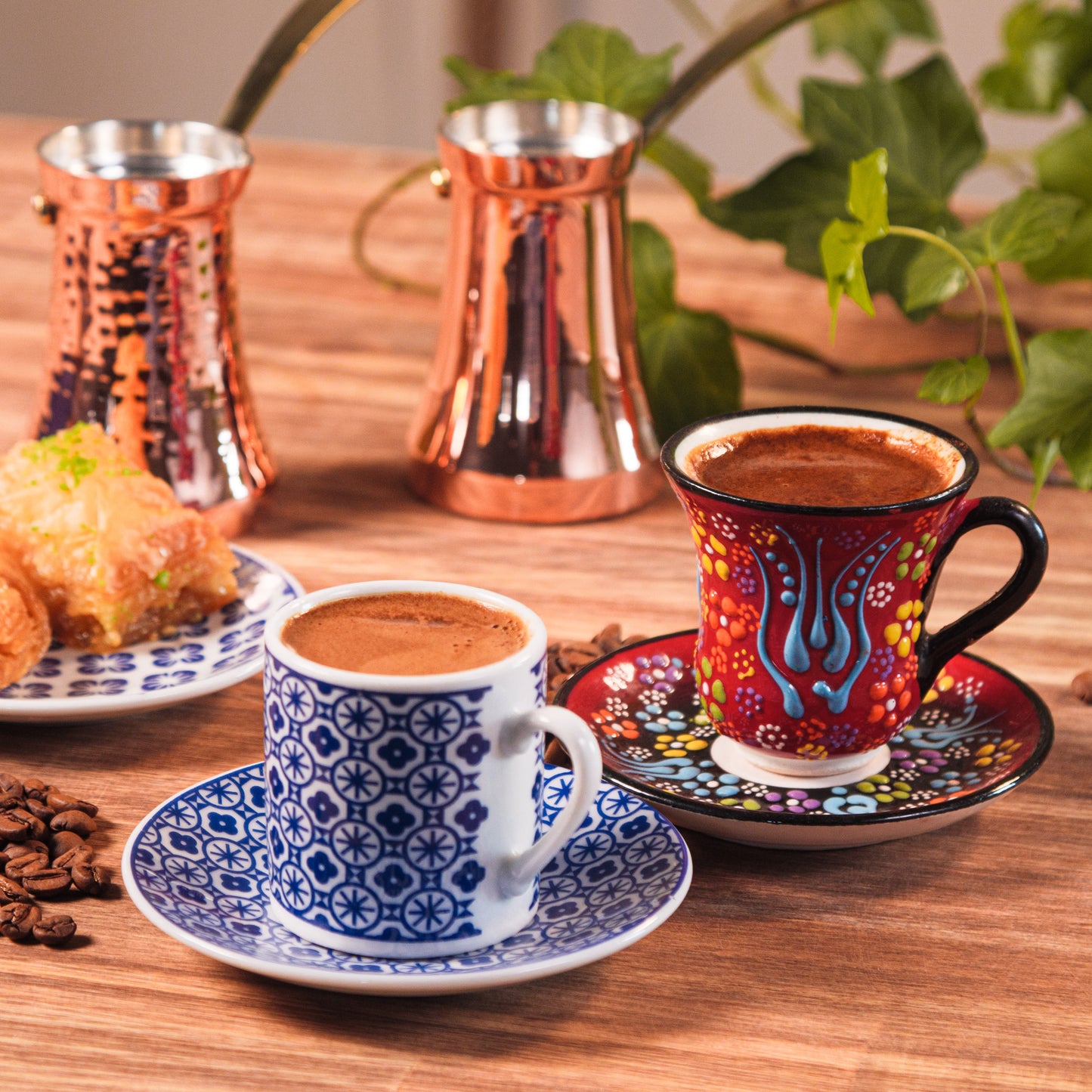 Turkish coffee pot 200 ml - Copper (for 1-2 cups) - classic