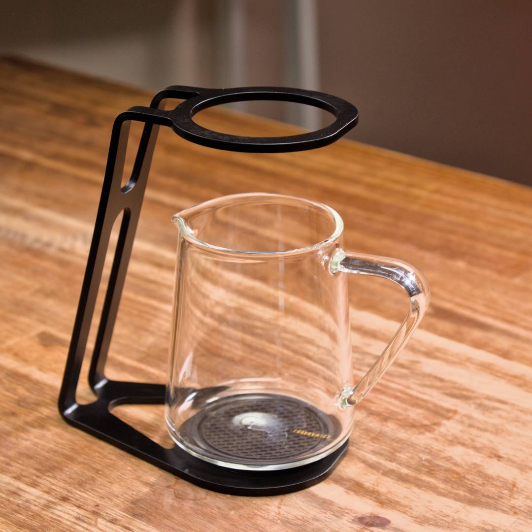 Pour Over Coffee Stand BOLD II (Black) - For Hario V60, Switch, Origami