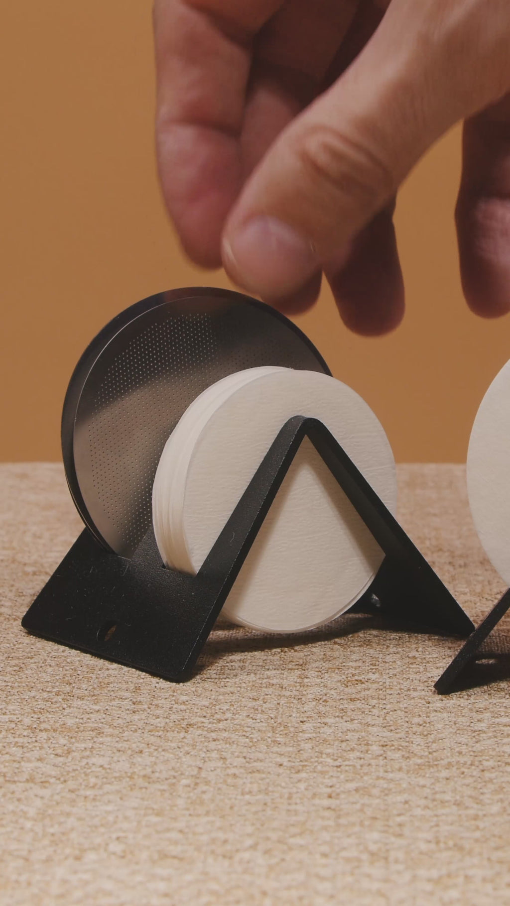 espresso and aeropress filter holder