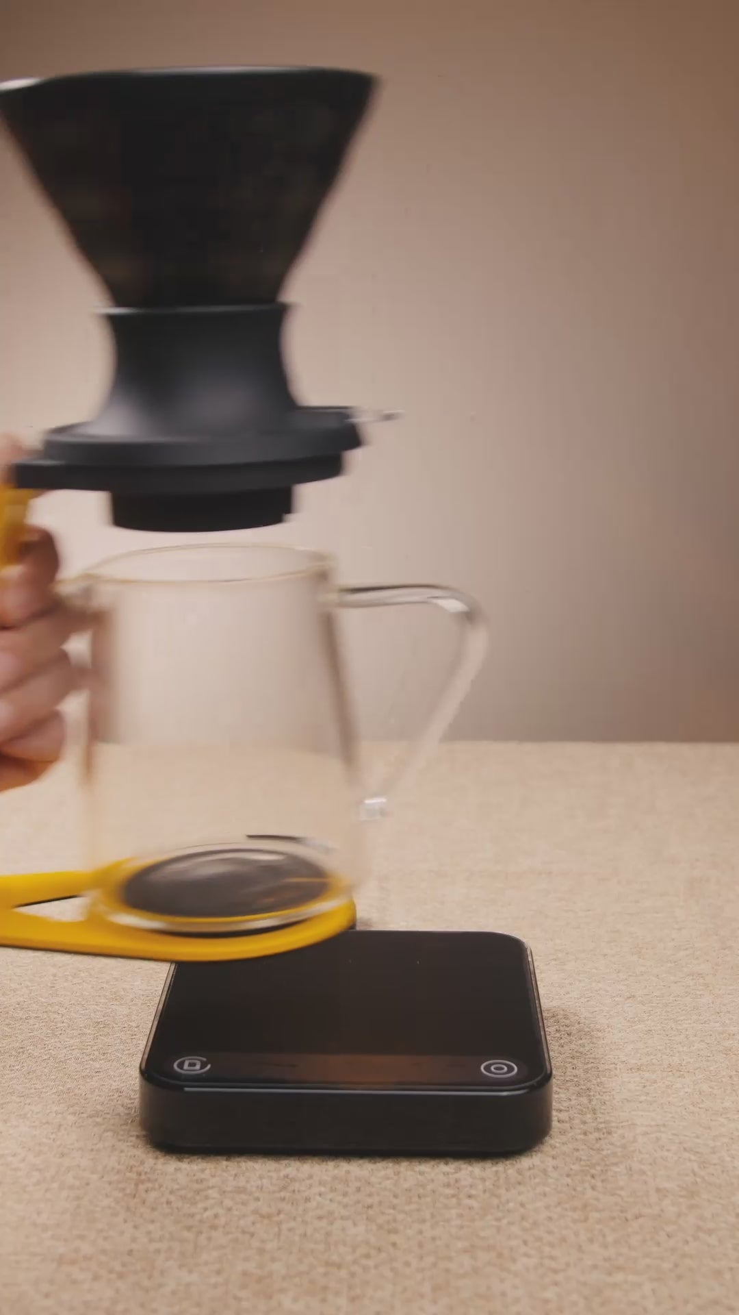 Pour Over Coffee Stand BOLD II Matte Black