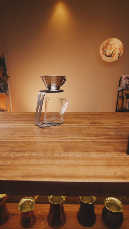 Pour Over Coffee Stand BOLD II Stainless