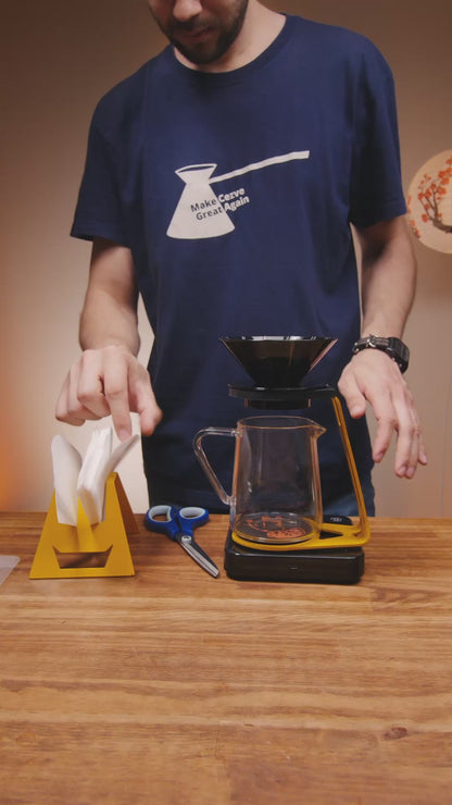 Pour Over Coffee Stand BOLD II Stainless